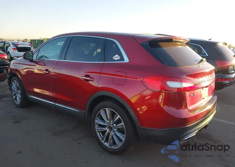 2017 Lincoln Mkx Reserve z USA, uszkodzony, nr VIN 2LMPJ8LP9HBL13593